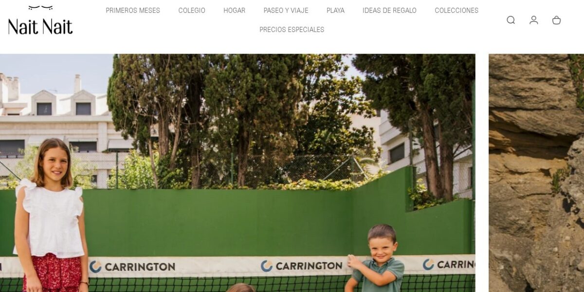 NaitNait — PrestaShop — captura del proyecto