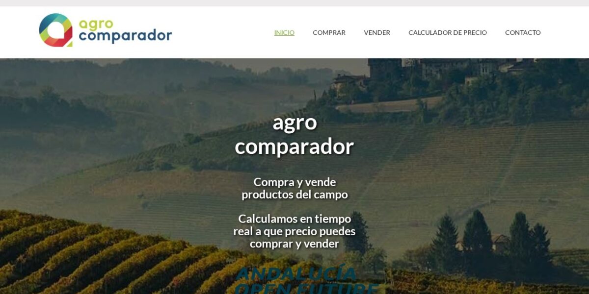 Agrocomparador — captura del proyecto