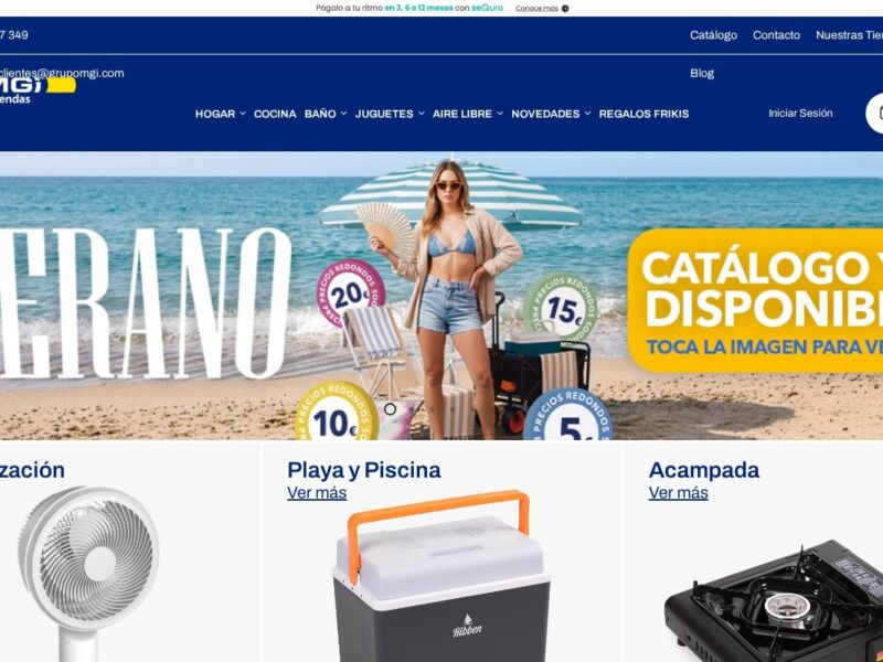 Tiendas MGI — E-commerce con integración ERP