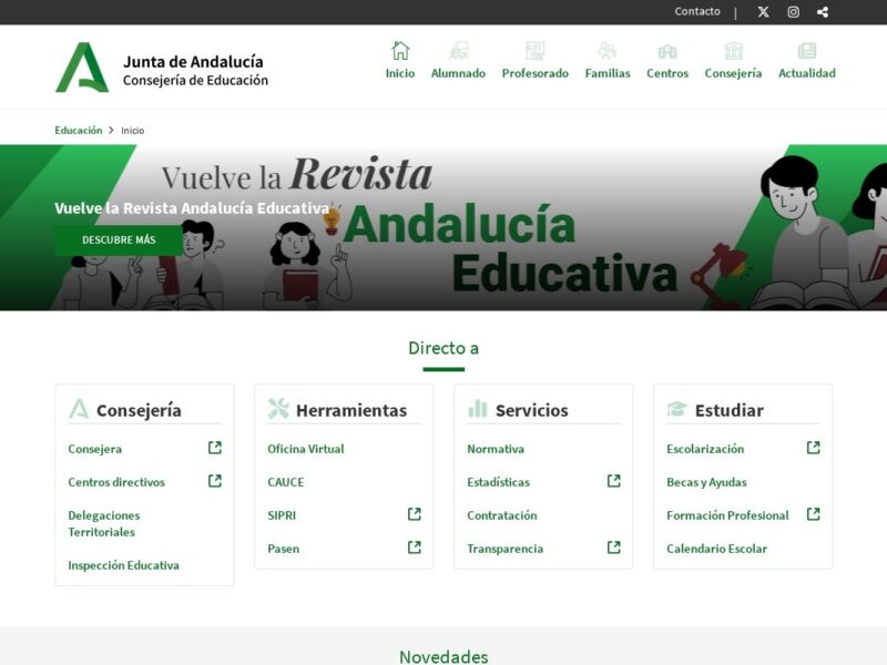 Moodle — Consejería de Educación de Andalucía